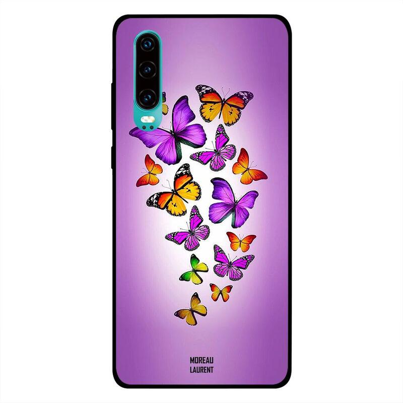 

Moreau Laurent Huawei P30 Mobile Phone Back Cover, Mix Butterflies