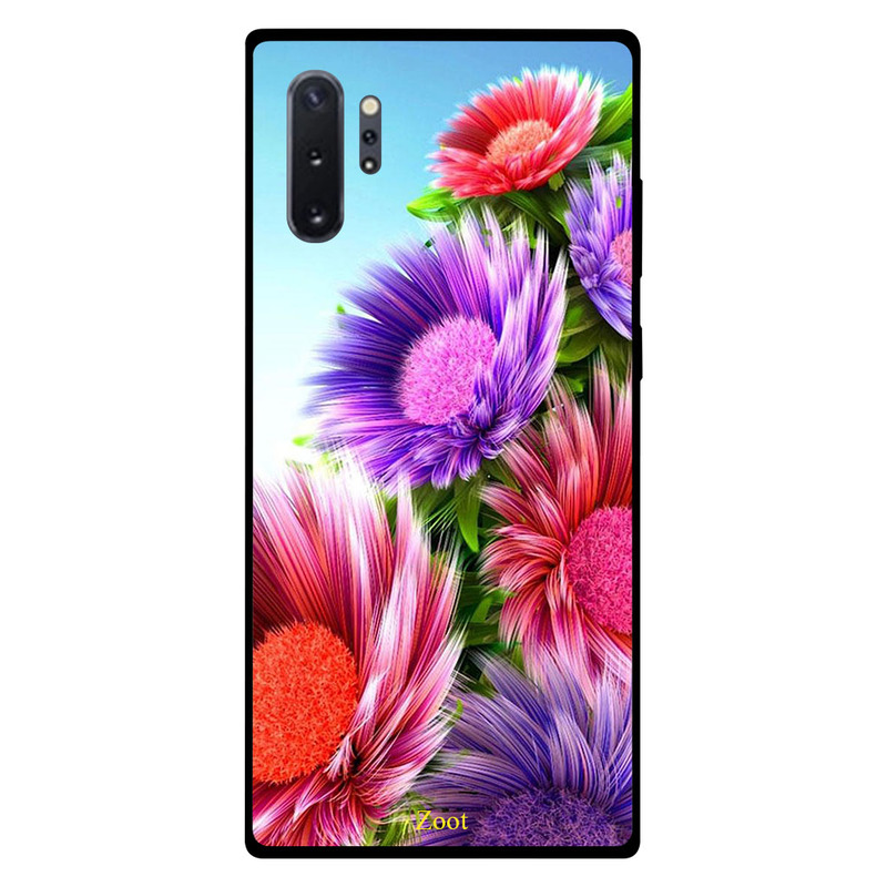 

Zoot Samsung Note Plus Mobile Phone Back Cover, Colorful Flowers