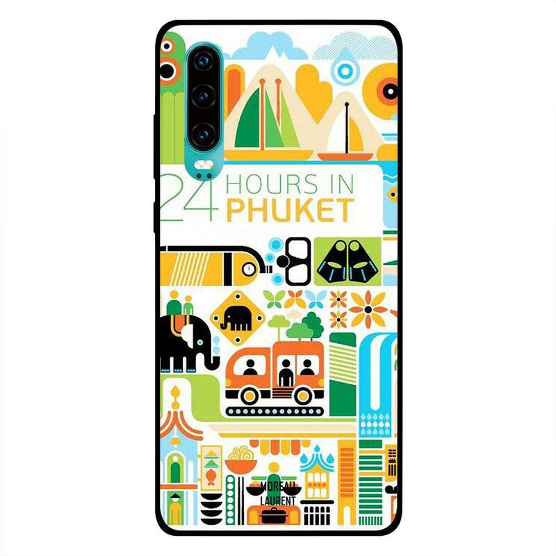 

Moreau Laurent Huawei P30 Mobile Phone Back Cover, 24 Hours in Phuket