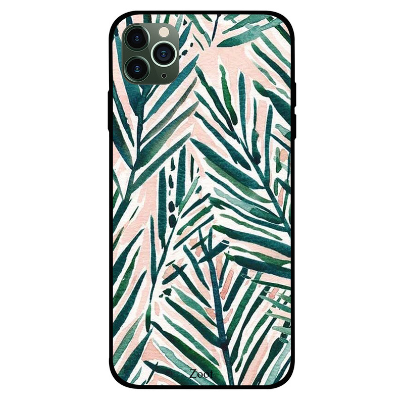

Zoot Apple iPhone 11 Pro Max Mobile Phone Back Cover, Bamboo Leaves Pattern
