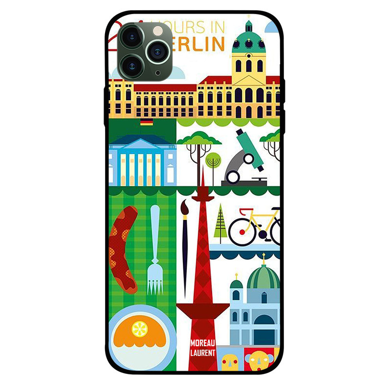 

Moreau Laurent Apple iPhone 11 Pro Mobile Phone Back Cover, 24 Hours in Berlin
