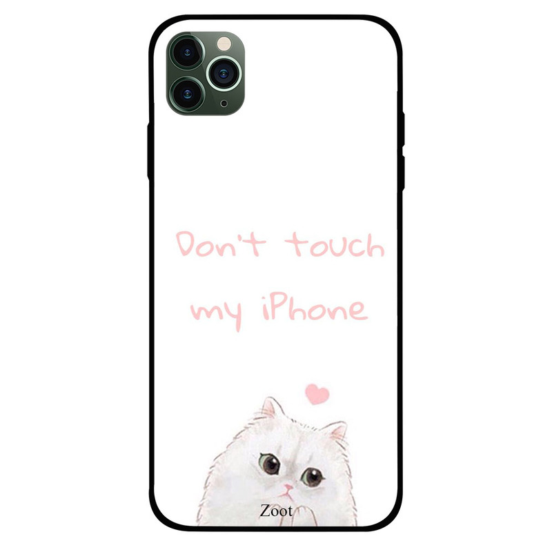 

Zoot Apple iPhone 11 Pro Max Mobile Phone Back Cover, Don't Touch My iPhone