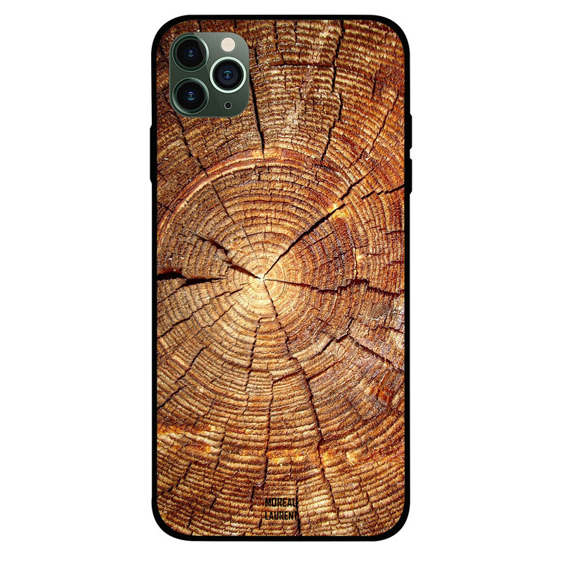 

Moreau Laurent Apple iPhone 11 Pro Max Mobile Phone Back Cover, Cracks in Old Wood Pattern