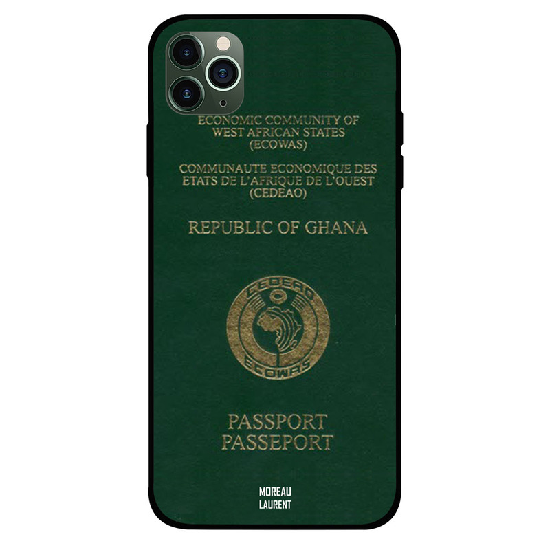 

Moreau Laurent Apple iPhone 11 Pro Max Mobile Phone Back Cover, Ghana Passport