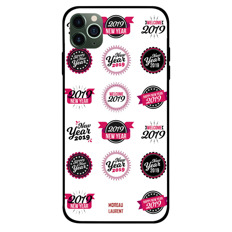 

Moreau Laurent Apple iPhone 11 Pro Max Mobile Phone Back Cover, New Year Tags
