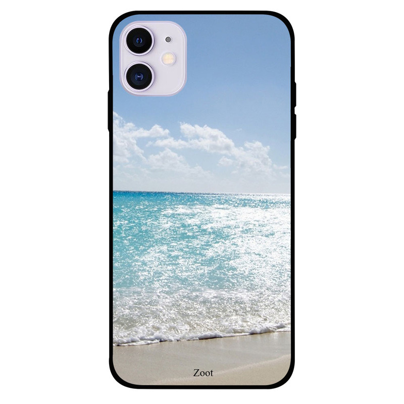 

Zoot Apple iPhone 11 Mobile Phone Back Cover, Waves