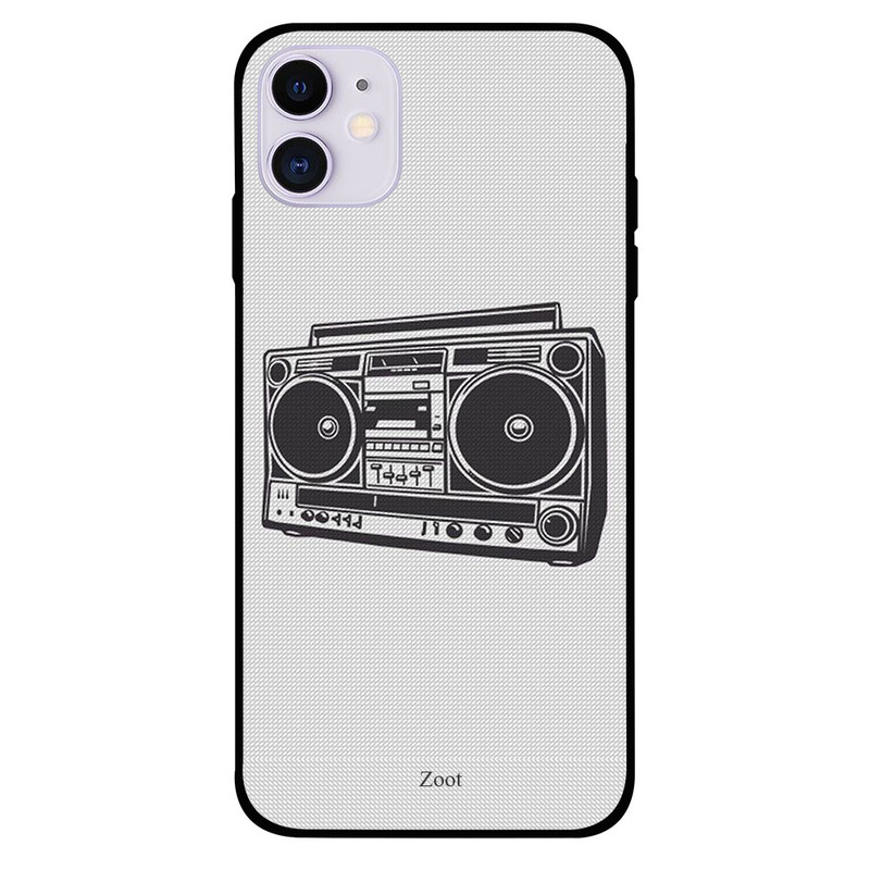 

Zoot Apple iPhone 11 Mobile Phone Back Cover, Antique Radio
