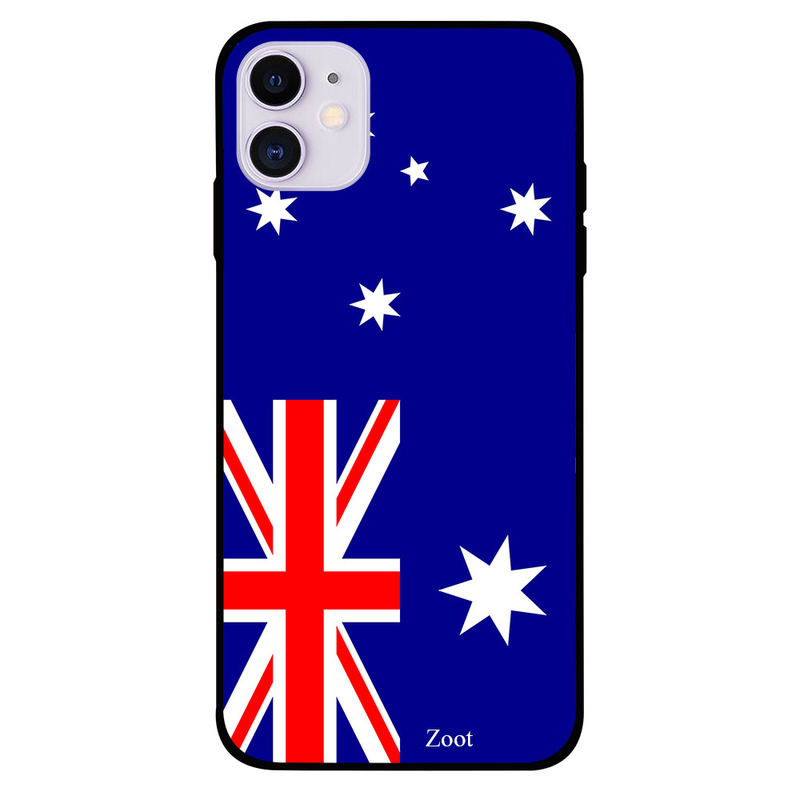 

Zoot Apple iPhone 11 Mobile Phone Back Cover, Australia Flag