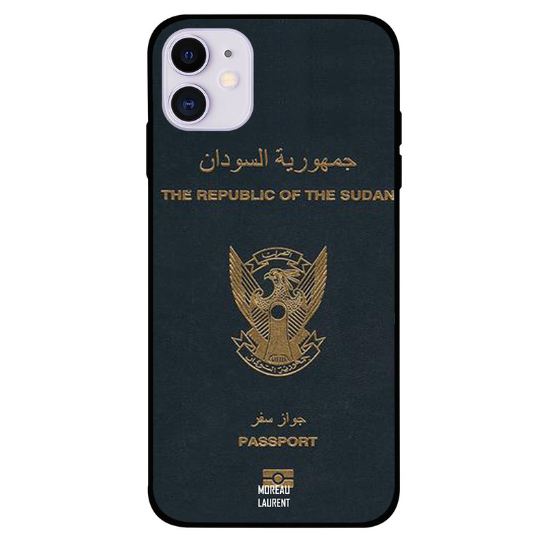 

Moreau Laurent Apple iPhone 11 Mobile Phone Back Cover, Sudan Passport