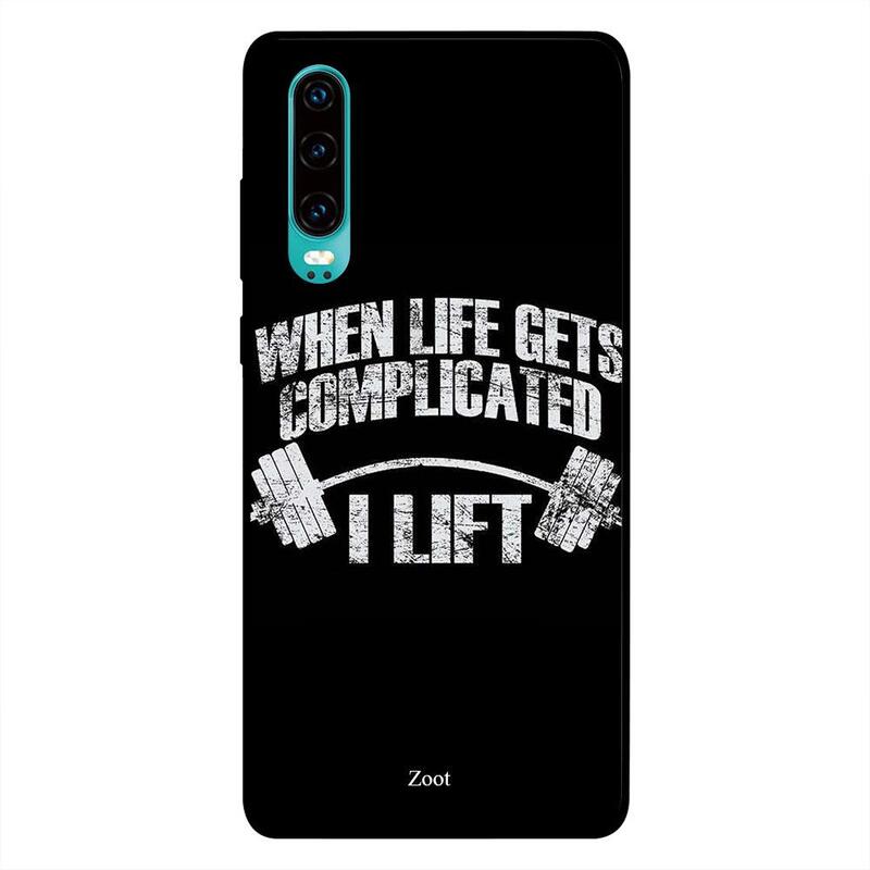 

Zoot Huawei P30 Mobile Phone Back Cover, I Lift