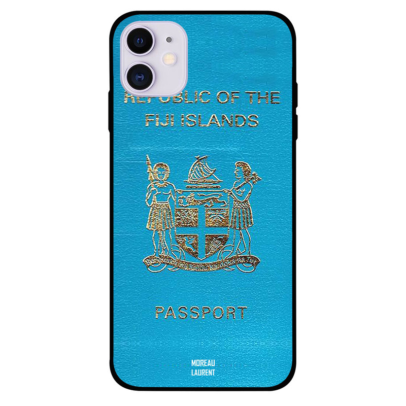 

Moreau Laurent Apple iPhone 11 Mobile Phone Back Cover, Fiji Passport