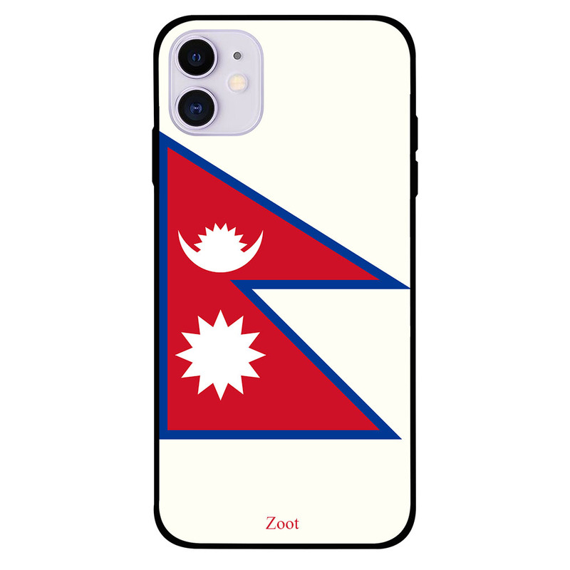 

Zoot Apple iPhone 11 Mobile Phone Back Cover, Nepal Flag