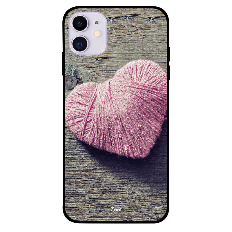 

Zoot Apple iPhone 11 Mobile Phone Back Cover, Wool Love