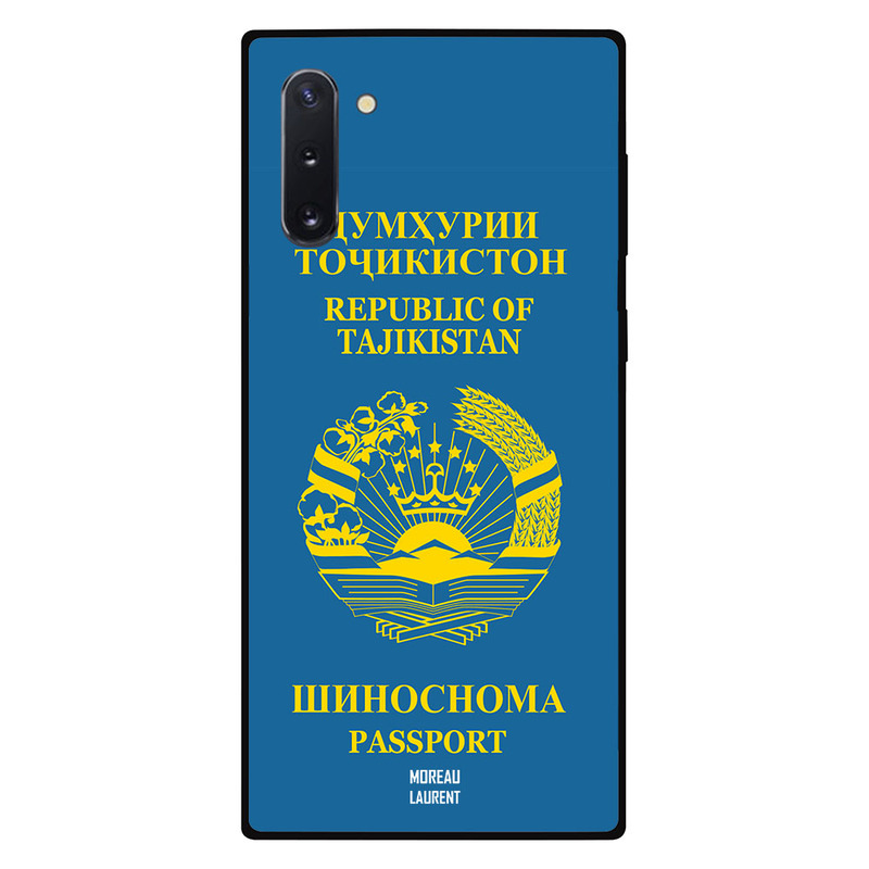 

Moreau Laurent Samsung Note 10 Mobile Phone Back Cover, Tajikistan Passport