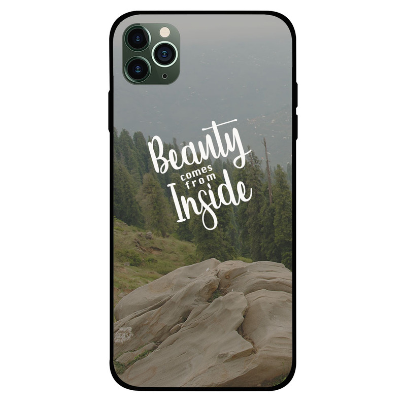 

Zoot Apple iPhone 11 Pro Max Mobile Phone Back Cover, Beauty Comes From Inside