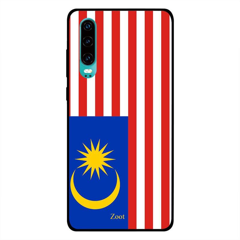 

Zoot Huawei P30 Mobile Phone Back Cover, Malaysia Flag