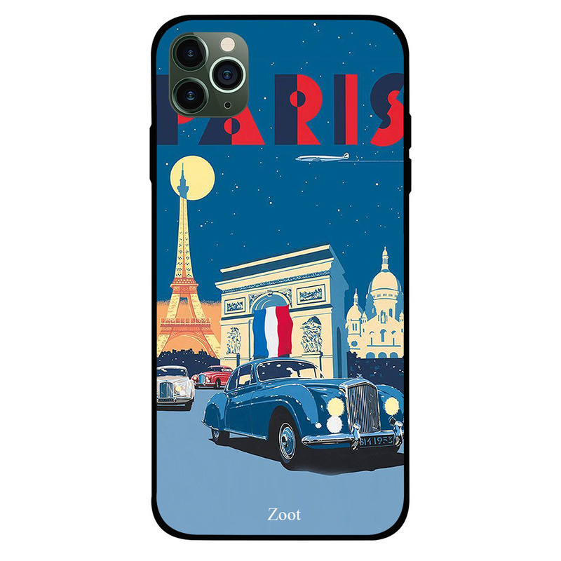 

Zoot Apple iPhone 11 Pro Max Mobile Phone Back Cover, Paris