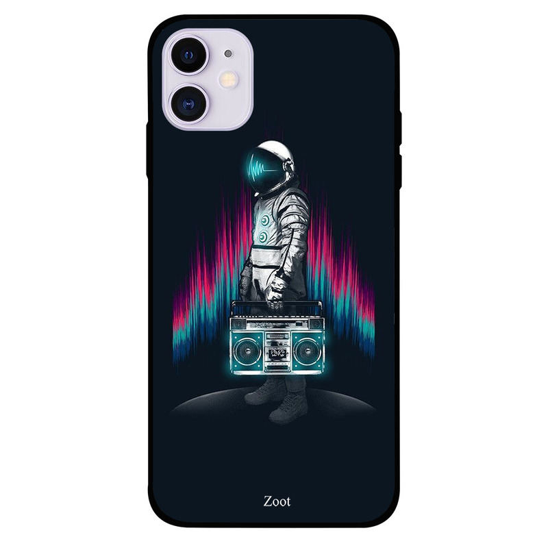

Zoot Apple iPhone 11 Mobile Phone Back Cover, Astro Radio
