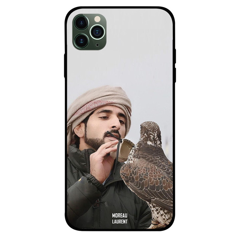 

Moreau Laurent Apple iPhone 11 Pro Max Mobile Phone Back Cover, Sheikh Hamdan Loving His Eagle