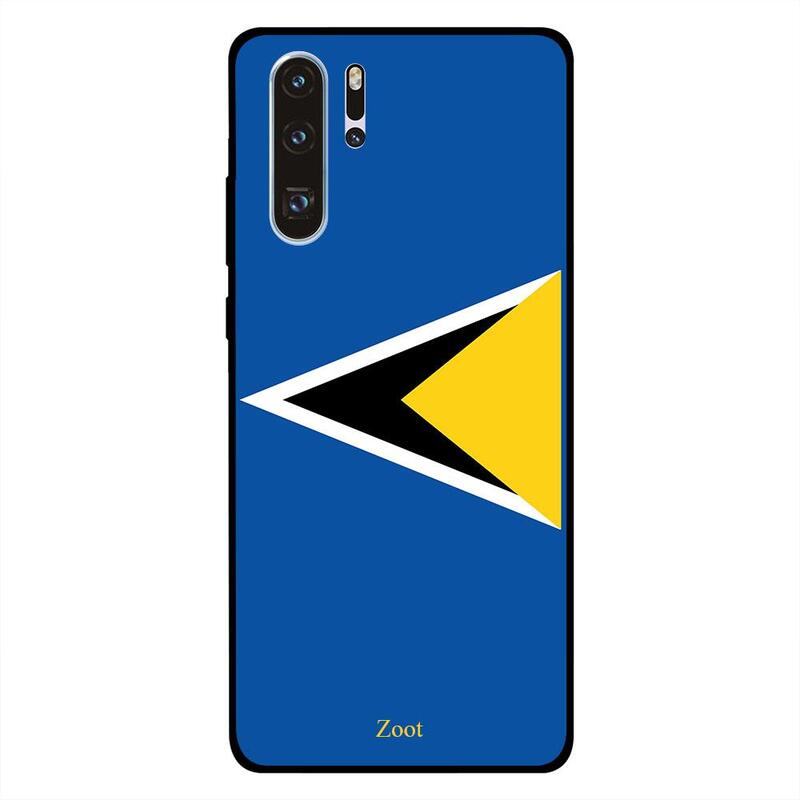 

Zoot Huawei P30 Pro Mobile Phone Back Cover, Saint Lucia Flag