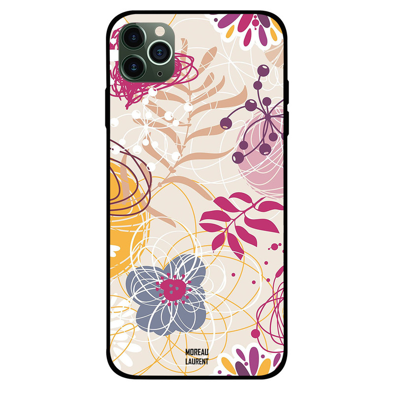 

Moreau Laurent Apple iPhone 11 Pro Max Mobile Phone Back Cover, Mix Floral