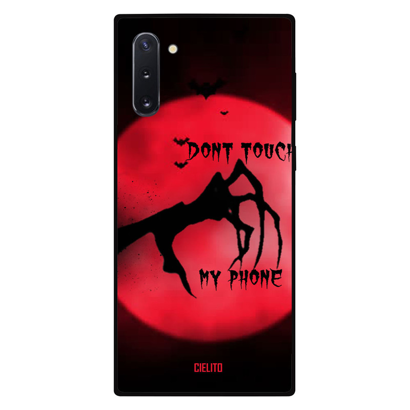 

Cielito Samsung Note 10 Mobile Phone Back Cover, Dont Touch
