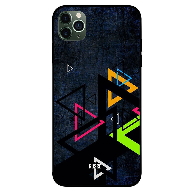 

Russo Apple iPhone 11 Pro Mobile Phone Back Cover, Play Triangle