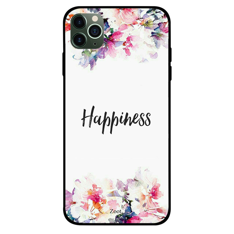 

Zoot Apple iPhone 11 Pro Max Mobile Phone Back Cover, Happiness