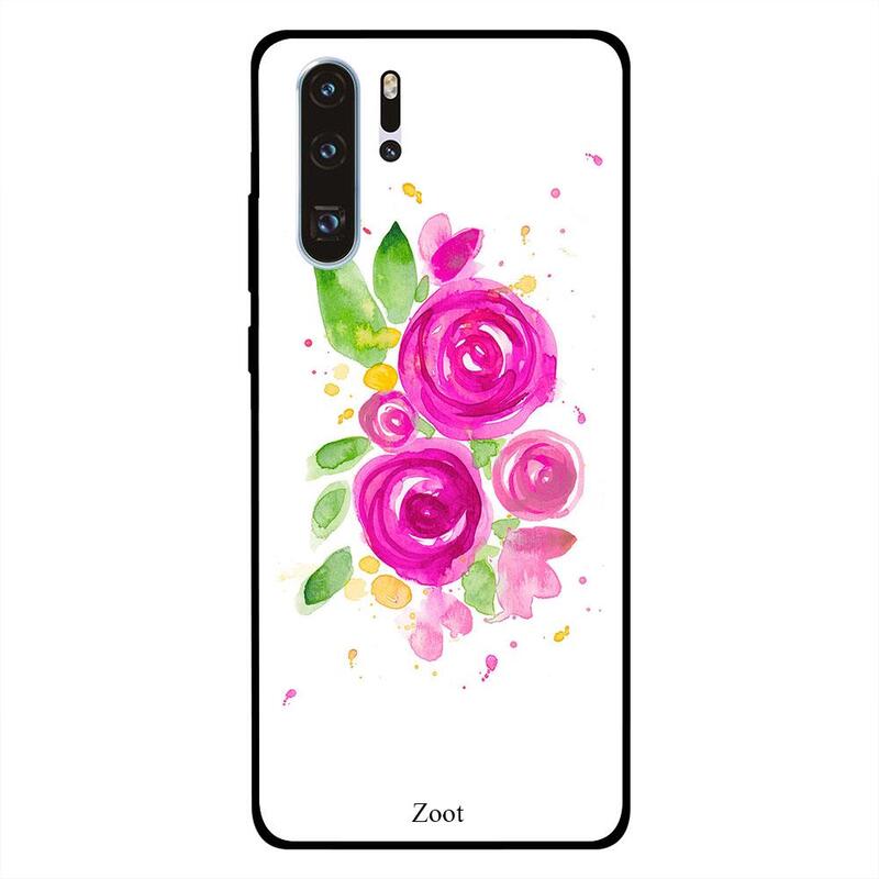 

Zoot Huawei P30 Pro Mobile Phone Back Cover, Pink Rose