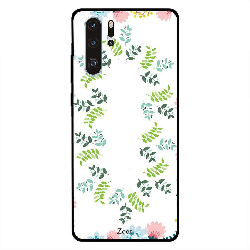 

Zoot Huawei P30 Pro Mobile Phone Back Cover, Printed Leaves