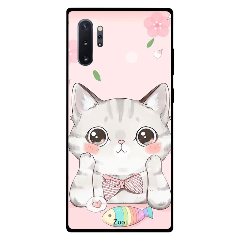 

Zoot Samsung Note Plus Mobile Phone Back Cover, Cat Fish