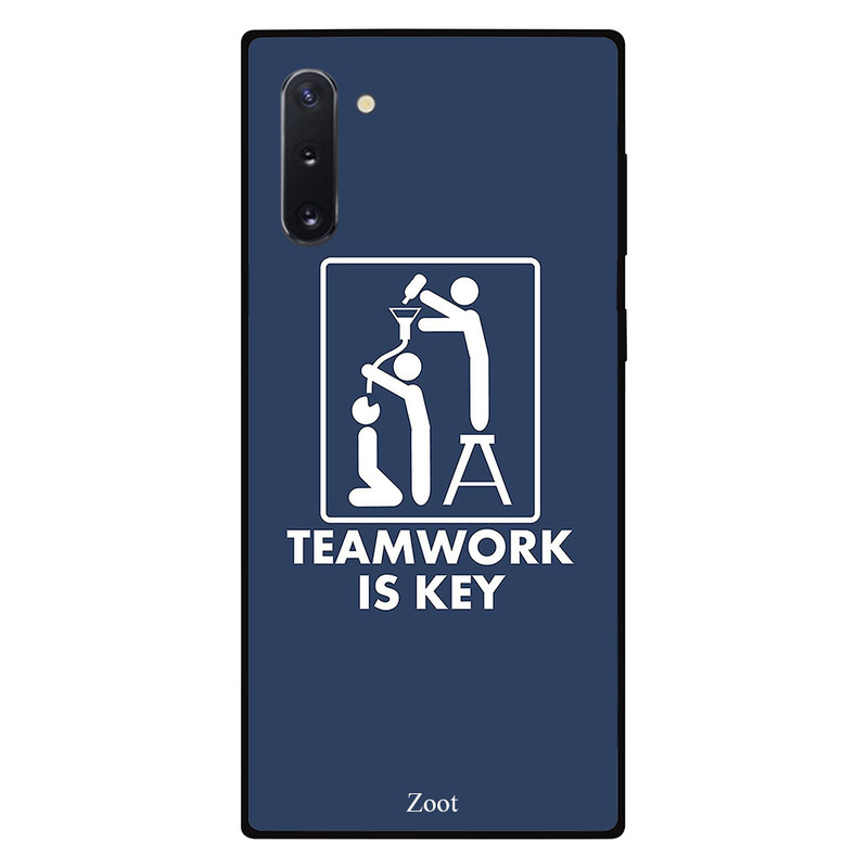 

Zoot Samsung Note 10 Mobile Phone Back Cover, Teamwork Is Key
