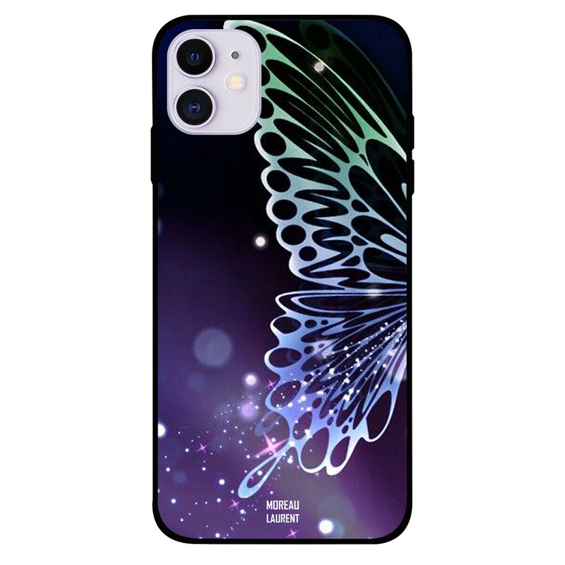 

Moreau Laurent Apple iPhone 11 Mobile Phone Back Cover, Lighten Purple