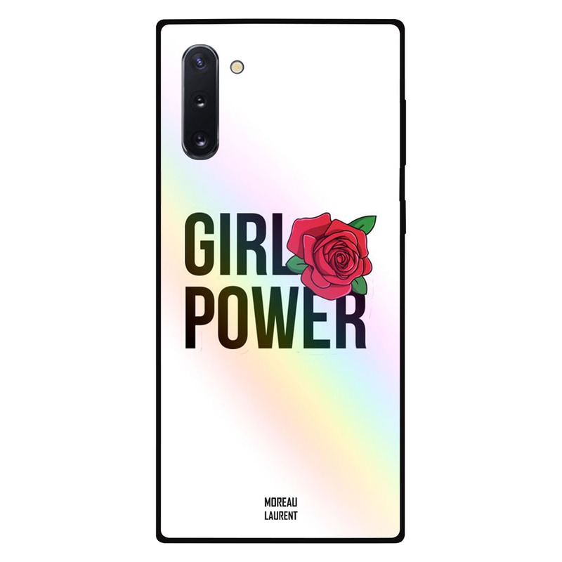 

Moreau Laurent Samsung Note 10 Mobile Phone Back Cover, Girl Power Flower