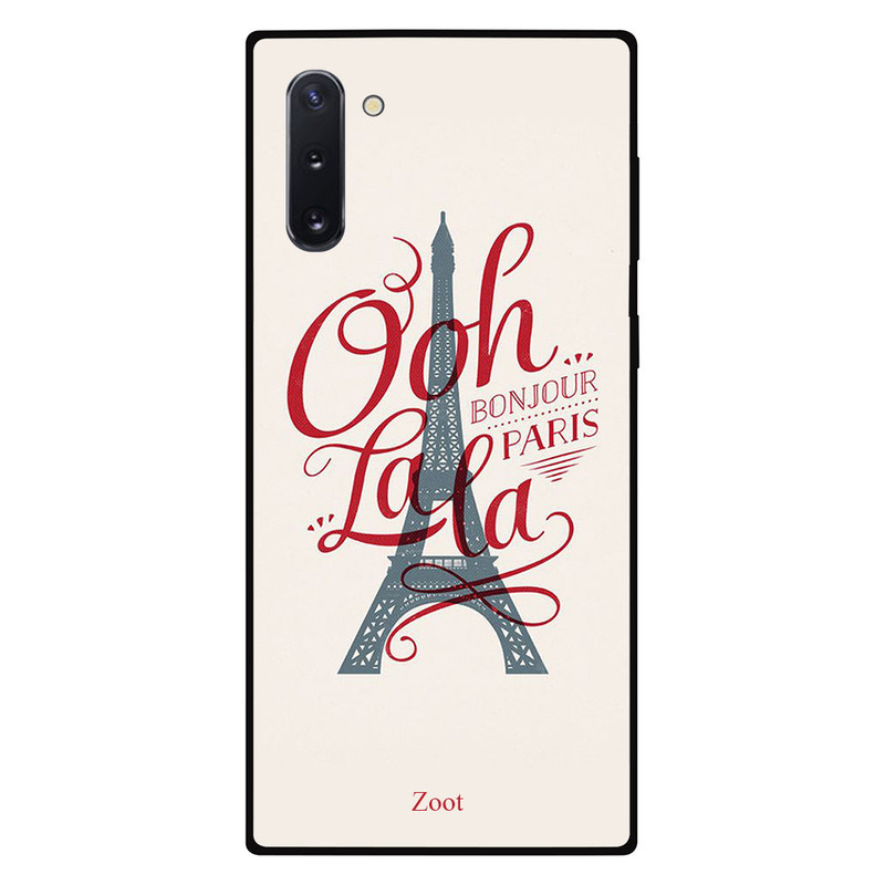 

Zoot Samsung Note 10 Mobile Phone Back Cover, Bonjour Paris