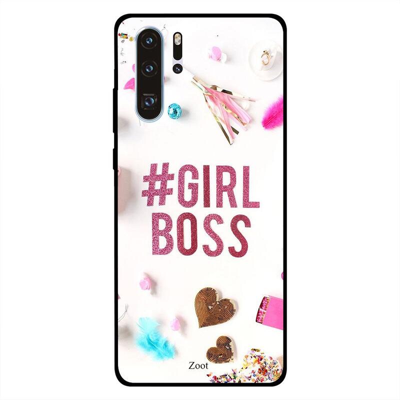 

Zoot Huawei P30 Pro Mobile Phone Back Cover, Girl Boss