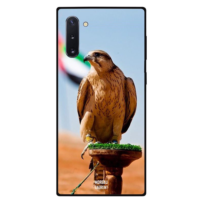 

Moreau Laurent Samsung Note 10 Mobile Phone Back Cover, Eagle & UAE Flag