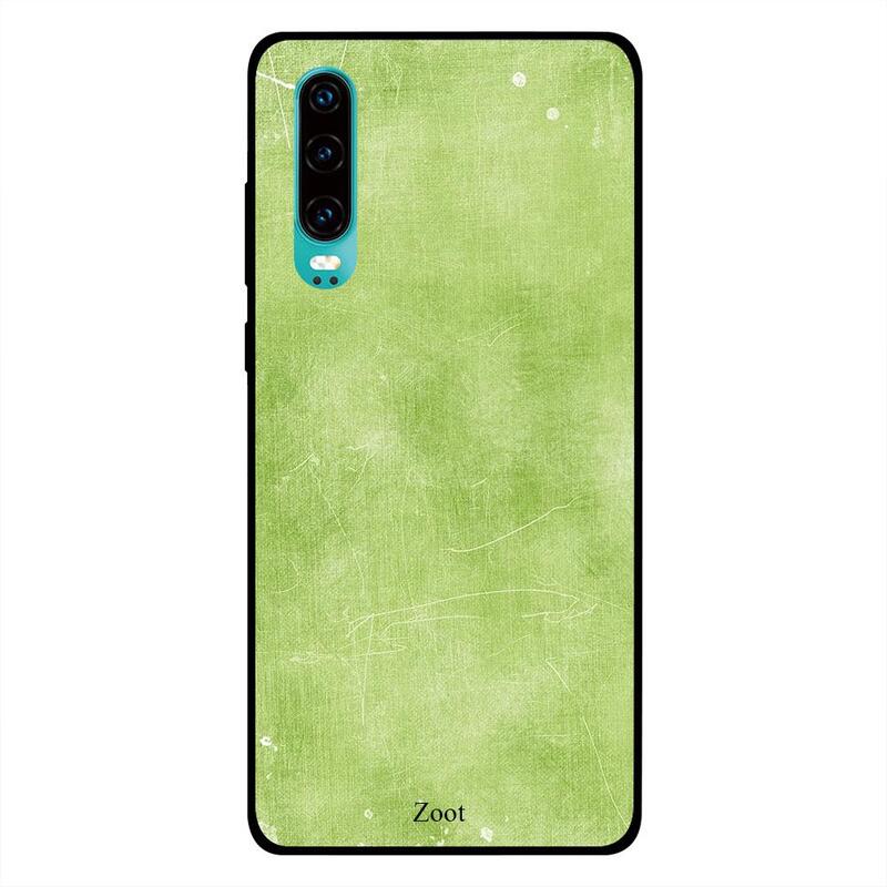 

Zoot Huawei P30 Mobile Phone Back Cover, Green Old Pattern
