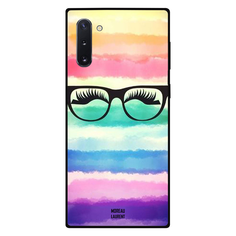 

Moreau Laurent Samsung Note 10 Mobile Phone Back Cover, Eyelashes Glasses