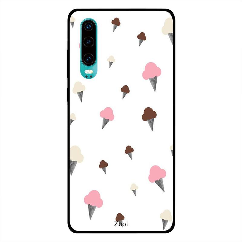 

Zoot Huawei P30 Mobile Phone Back Cover, Ice Cream Cones