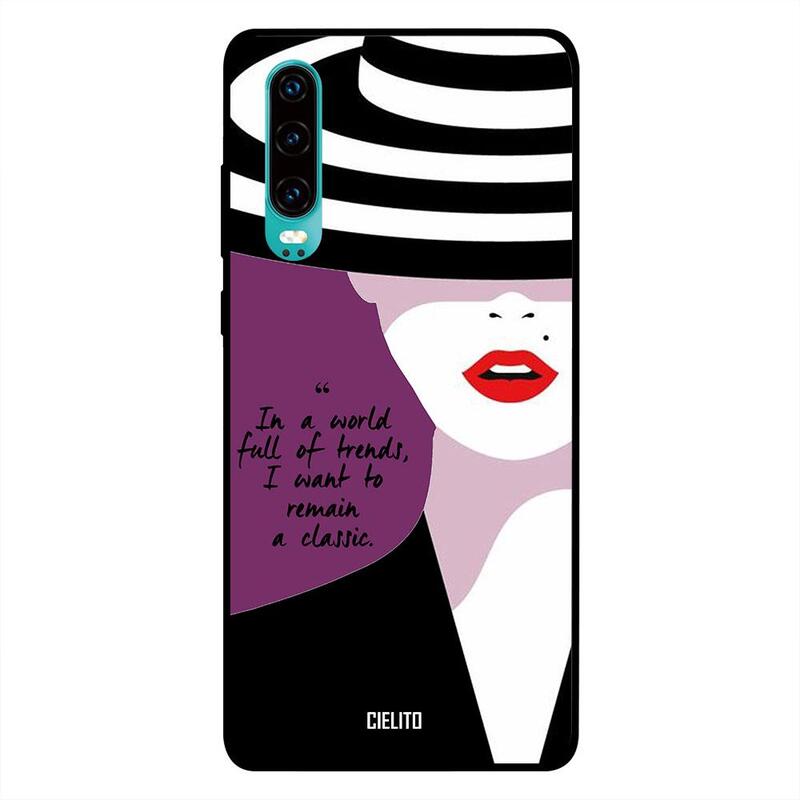 

Cielito Huawei P30 Mobile Phone Back Cover, Remain Classic