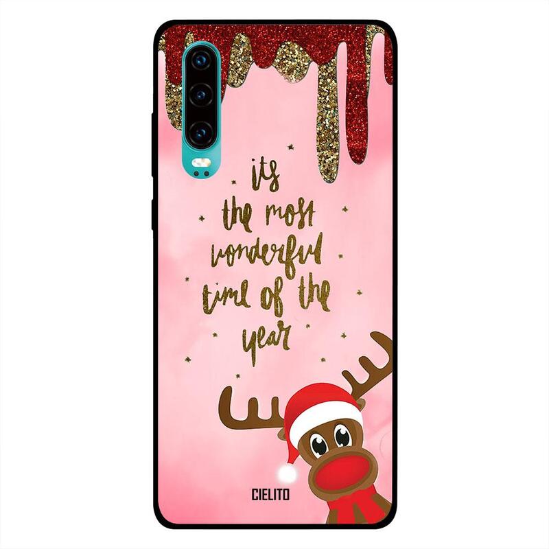 

Cielito Huawei P30 Mobile Phone Back Cover, Christmas Time