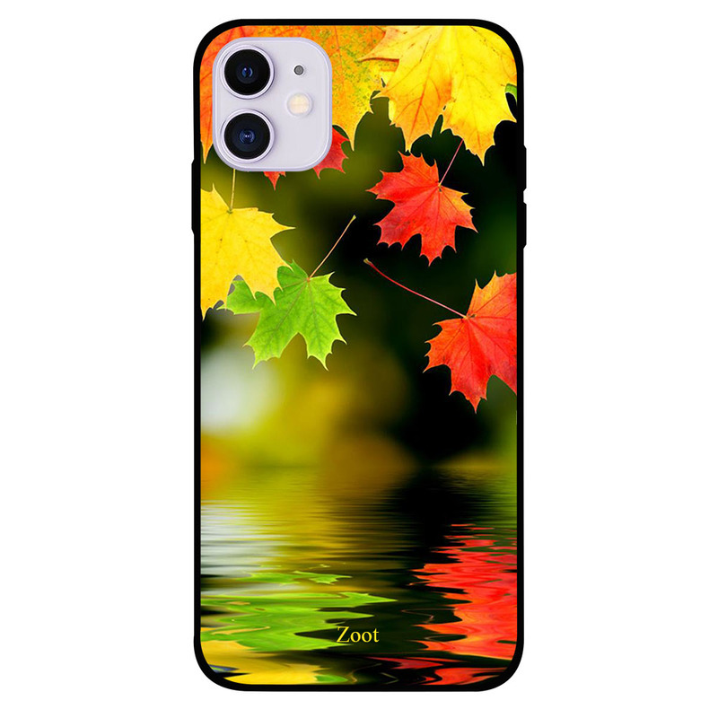 

Zoot Apple iPhone 11 Mobile Phone Back Cover, Autumn Leaves