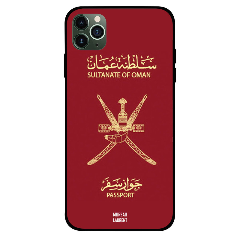 

Moreau Laurent Apple iPhone 11 Pro Max Mobile Phone Back Cover, Oman Passport