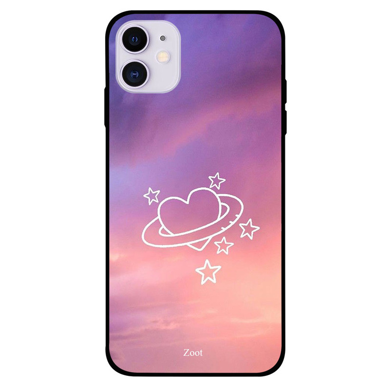 

Zoot Apple iPhone 11 Mobile Phone Back Cover, Love Star