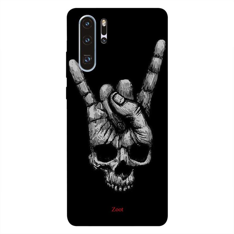 

Zoot Huawei P30 Pro Mobile Phone Back Cover, Yo Skull