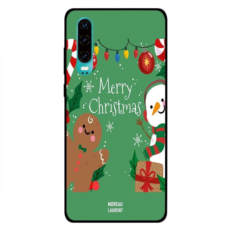 

Moreau Laurent Huawei P30 Mobile Phone Back Cover, Merry Christmas Cliparts