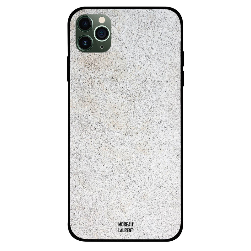 

Moreau Laurent Apple iPhone 11 Pro Mobile Phone Back Cover, Doted White Stone Pattern