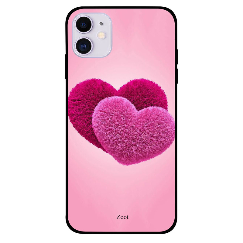 

Zoot Apple iPhone 11 Mobile Phone Back Cover, Love Heart