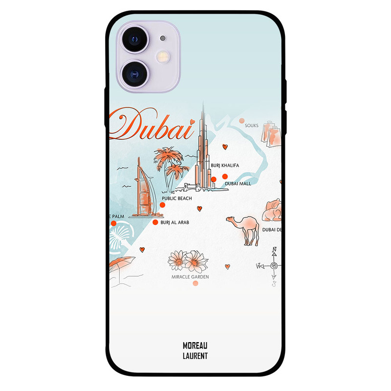 

Moreau Laurent Apple iPhone 11 Mobile Phone Back Cover, Explore Dubai